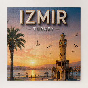 Puzzle Izmir Turquía Mar Egeo Viaje Costero Histórico
