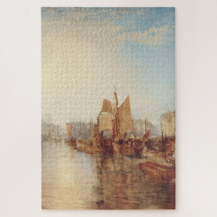 Puzzle J.M.W. Turner: Puerto de Dieppe Arte Romántico Ref