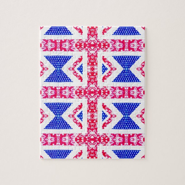 Puzzle jack de unión de boho (Vertical)