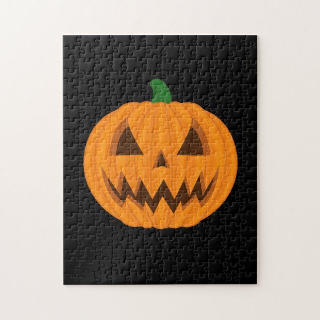 Puzzle Jack O' Lantern (Vertical)