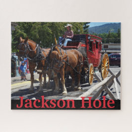Puzzle Jackson Hole Wyoming Stagecoach
