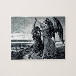 Puzzle Jacob Lucha con el Ángel (Gen. 32:24-32)