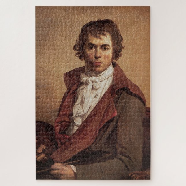 Puzzle Jacques-Louis David: autorretrato (Vertical)