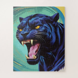 Puzzle Jaguar - Pantera negra