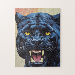 Puzzle Jaguar - Pantera negra