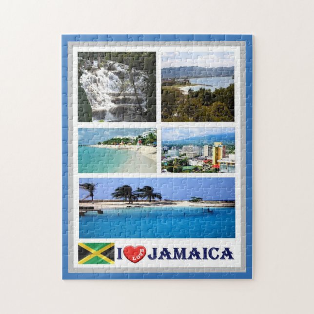 Puzzle Jamaica - Amo - (Vertical)