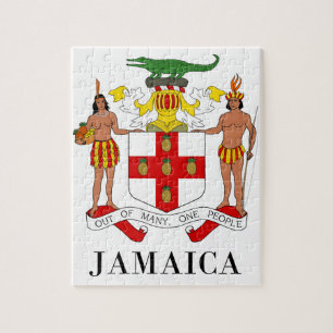 Puzzle JAMAICA - símbolo/escudo de