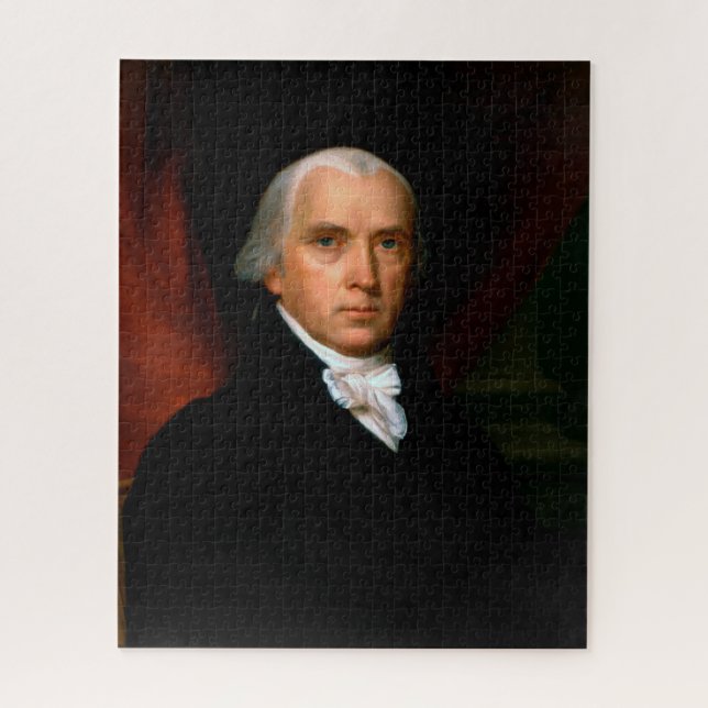 Puzzle James Madison el 4º Presidente: América Colonial (Vertical)