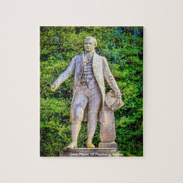 Puzzle James Monroe 5º Presidente de América. (Vertical)