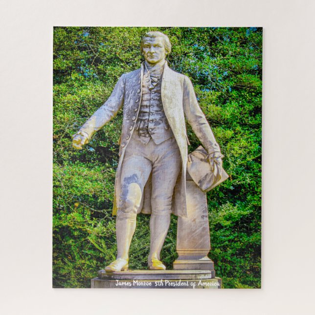 Puzzle James Monroe 5º Presidente de América. (Vertical)