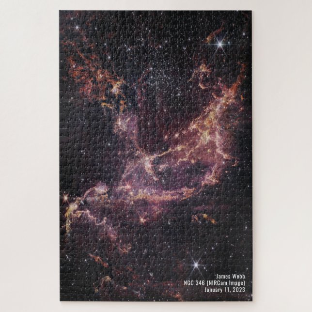 Puzzle James Webb Space Telescope NGC 346 (imagen de NIRC (Vertical)