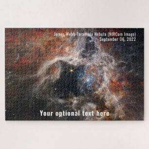 Puzzle James Webb Telescope espacial Tarantula Nebula NIR