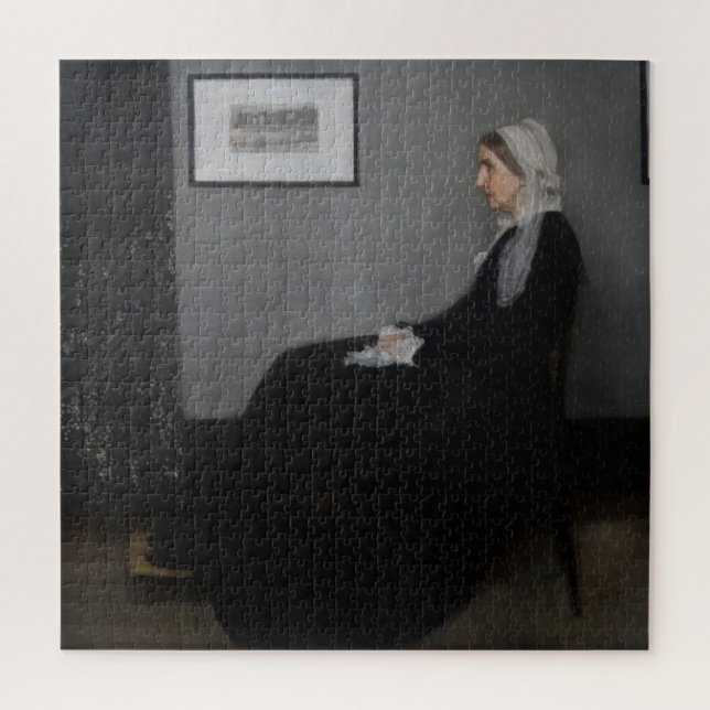 Puzzle James Whistler - Retrato de la madre del artista (Vertical)