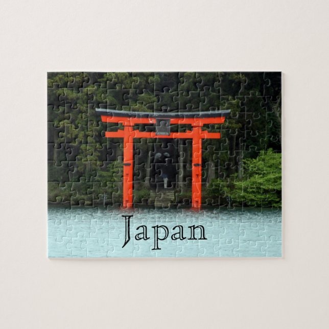 Puzzle jamón rojo hakone japón (Horizontal)