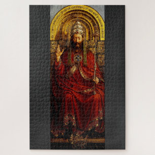 Puzzle Jan van Eyck Dios Padre en el Trono Arte Fino