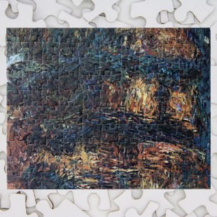 Puzzle Japanese Bridge by Claude Monet, Vintage Fine Art