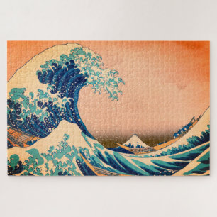 Puzzle Japón - Arte japonés/Gran ola de Kanagawa