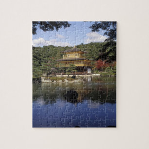 Puzzle Japón, Kyoto, Pabellón Dorado, Templo Zen