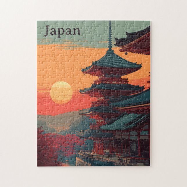 Puzzle Japón vintage (Vertical)
