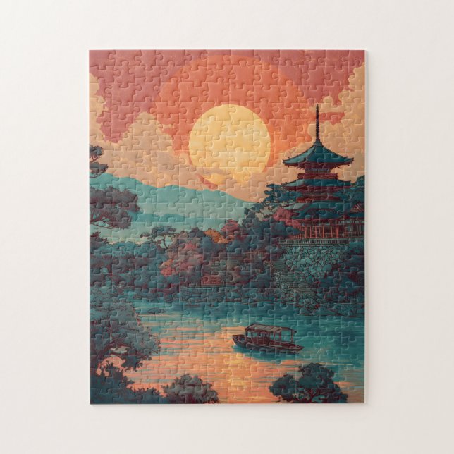 Puzzle Japón vintage (Vertical)
