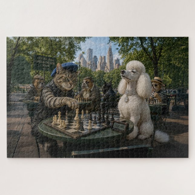 Puzzle Jaque Mate en Central Park No 1 (Horizontal)