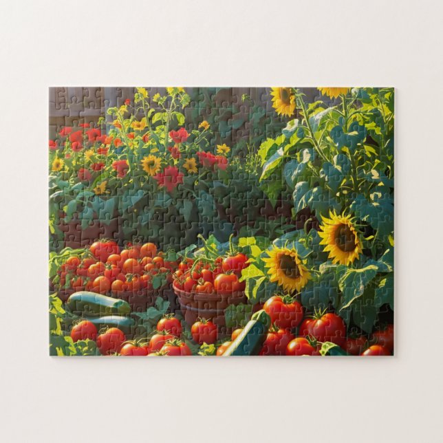 Puzzle Jardín Abundante (Horizontal)