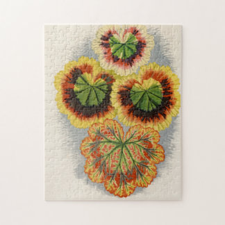 Puzzle Jardín amarillo Verde Botánico 2022