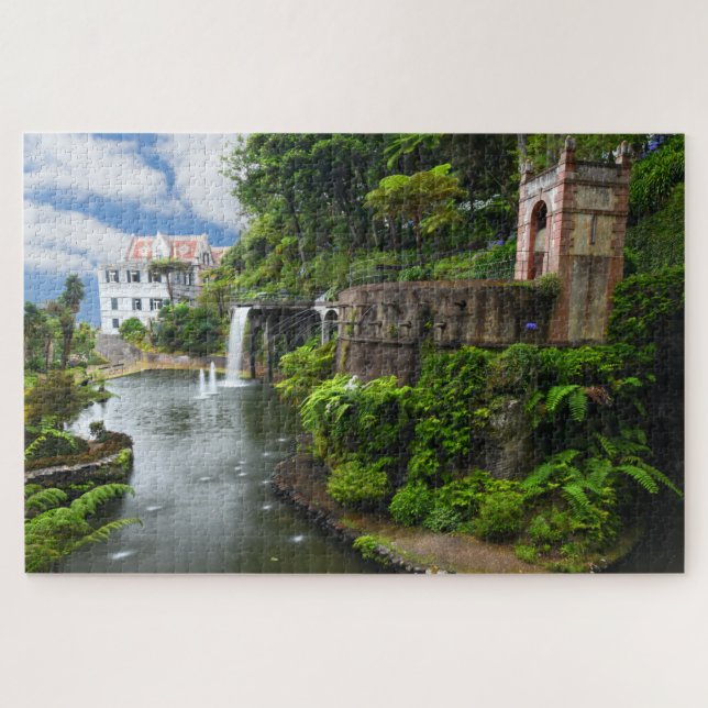 Puzzle Jardín Botánico de Madeira El Portugal Real (Horizontal)