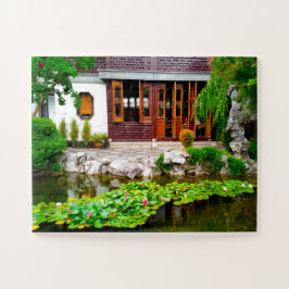 Puzzle Jardín chino Portland Oregon.