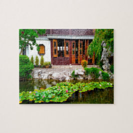 Puzzle Jardín chino Portland Oregon.