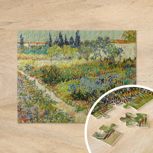 Puzzle Jardín de Arles   Vincent Van Gogh