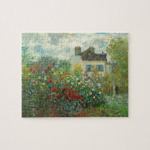 Puzzle Jardín de artistas de Monet en Argenteuil Pintura