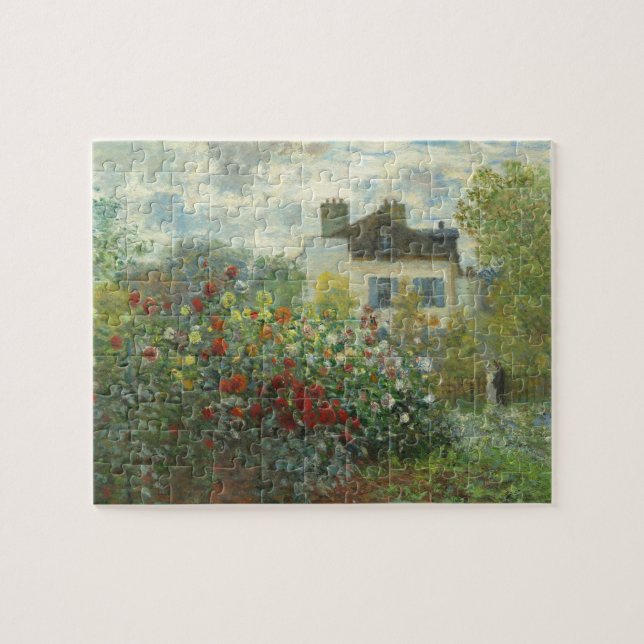 Puzzle Jardín de artistas monet en pintura argentina (Horizontal)