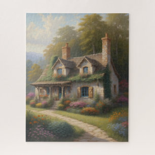 Puzzle Jardín de Campo Cottage Pacífico