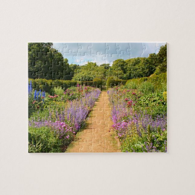 Puzzle Jardín de campo, Isla de Wight, Inglaterra (Horizontal)