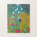Puzzle Jardín de flores, Gustav Klimt<br><div class="desc">Gustav Klimt (14 de julio de 1862 - 6 de febrero de 1918) era un pintor sinfónico austriaco y uno de los miembros más destacados del movimiento secesión de Viena. Klimt es conocido por sus pinturas, murales, bocetos y otros objetos artísticos. Además de sus trabajos figurativos, que incluyen alegorías y...</div>