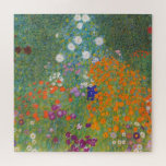 Puzzle Jardín de flores (por Gustav Klimt)<br><div class="desc">Este diseño presenta una pintura del artista austriaco Gustav Klimt (1862-1918). Se trata de una representación de un hermoso jardín florido al estilo típico impresionista de Klimt. Las flores casi parecen desbordarse, y es imposible no sentirse animadas por su belleza. El trabajo original se terminó en 1907 y su título...</div>