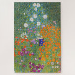 Puzzle Jardín de flores por Gustav Klimt<br><div class="desc">Hermosa pintura de un jardín de flores de Gustav Klimt. Visite nuestra tienda para encontrar más maravillosos puzzles de arte y más rompecabezas de Gustav Klimt!</div>