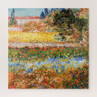 Puzzle 'Jardín de flores' Vincent van Gogh.