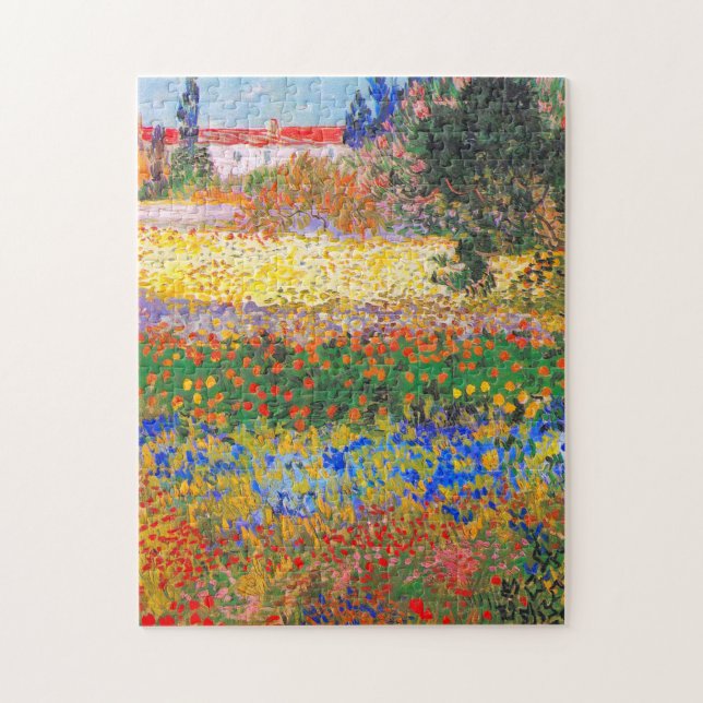 Puzzle Jardín de flores Vincent Van Gogh (Vertical)