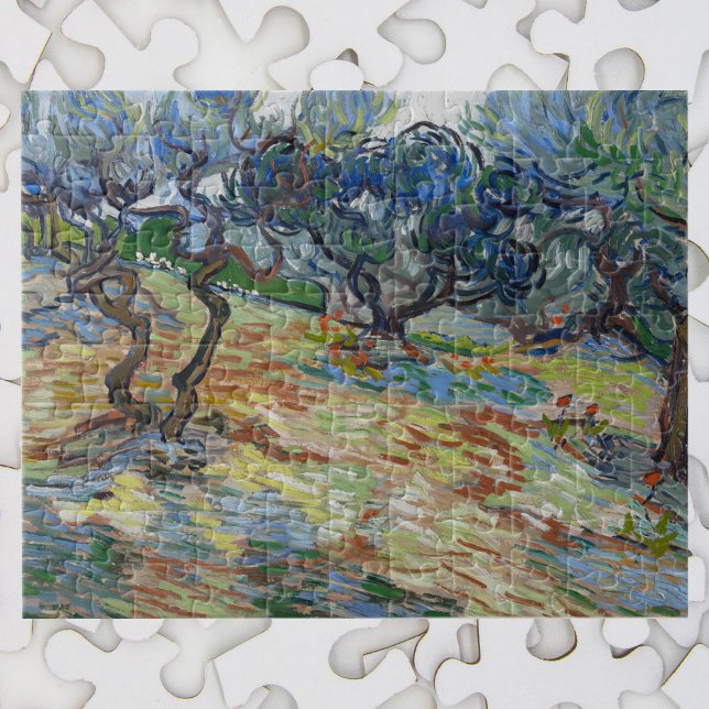 Puzzle Jardín de Gethsemane, Monte de los Olivos por van  (Subido por el creador)