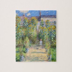 Puzzle Jardín de girasoles de Claude Monet en Vétheuil
