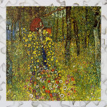Puzzle Jardín de granja con Crucifijo por Gustav Klimt<br><div class="desc">Jardín de granja con Crucifijo (1911/1912) de Gustav Klimt es un simbolismo de la época victoriana vintage de la pintura religiosa de arte fino. Una escena natural con una variedad de flores alrededor de un crucifijo con Jesucristo en un jardín en una granja. Sobre el artista: Gustav Klimt (1862-1918) fue...</div>