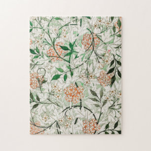 Puzzle Jardín de Jazmín Flor Clásica de William Morris