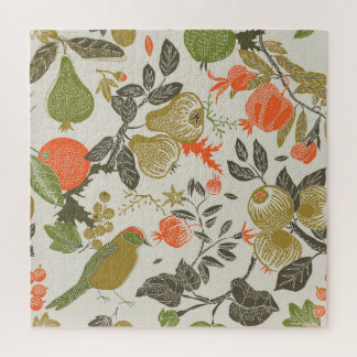 Puzzle Jardín de la fruta de las aves: sin mar