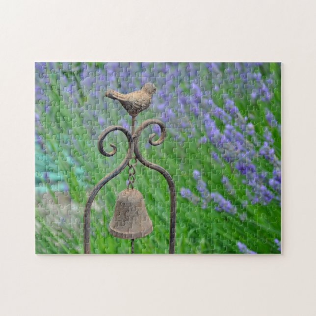 Puzzle Jardín de lavanda (Horizontal)