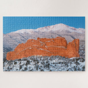 Puzzle Jardín de los Dioses Pikes Peak, Colorado
