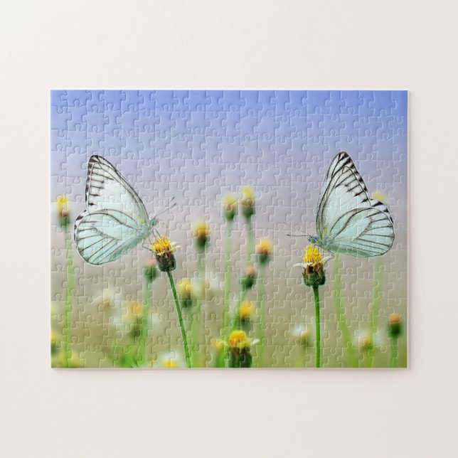 Puzzle Jardín de Mariposas (Horizontal)