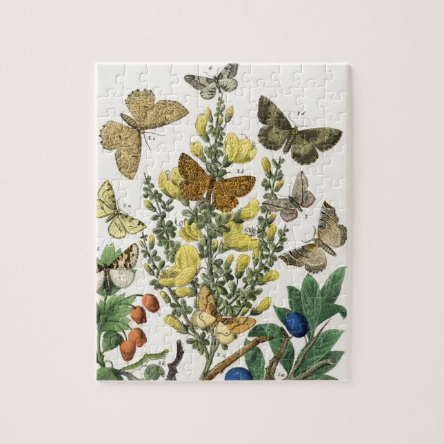Puzzle Jardín de mariposas (Vertical)