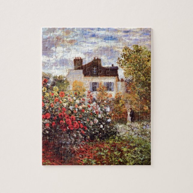 Puzzle Jardín de Monet en el Bella Artes argentino (Vertical)
